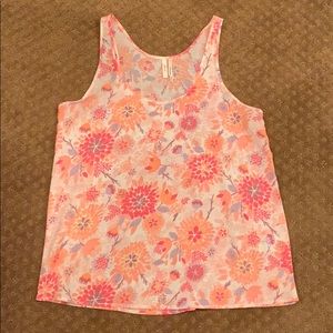 Flower tank top